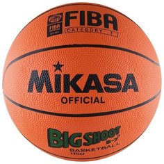 Баскетбольный мяч Mikasa 1150, р. 7 оранжевый/черный