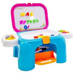 Стол BRADEX HOME Скоро в школу DE 0190 22x28 см голубой/желтый/белый