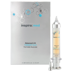 Inspira Cosmetics med Advanced Lift Therapy CU-X Лифтинг-сыворотка для лица с пептидами меди и витамином А, 10 мл (2 шт.)