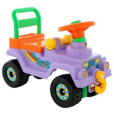 Каталка-толокар Molto Джип 4x4 №2 (62819 / 62826 / 62833) сиреневый