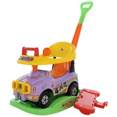 Каталка-качалка Molto Джип Викинг (3392 / 62963 / 62970 / 62987) со звуковыми эффектами сиреневый