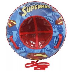 Тюбинг 1 TOY Супермен (Т10464) 85 см голубой/красный