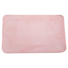 Коврик Доляна Моно 50х80 см розовый