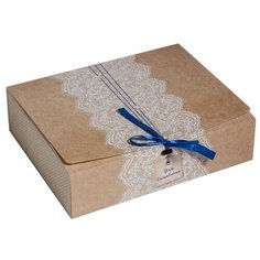 Коробка подарочная Дарите счастье «Для вдохновения» 31 х 9 х 24.5 см бежевый