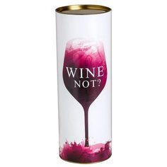 Коробка подарочная Дарите счастье Wine 12 х 34 см белый/розовый