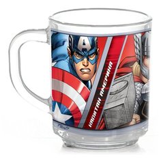 PRIORITY Кружка Мстители 200 мл прозрачный/синий/красный