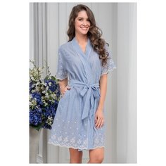 Халат MIA-AMORE размер XS голубой