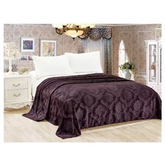 Плед Cleo Парма 200х220 см, темно-коричневый