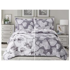 Комплект с покрывалом Cleo Cler 150x220 см, серый