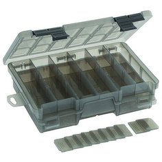 Коробка для приманок для рыбалки MIKADO UAC-D002 35.5х22.5х7 см серый