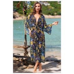 Пляжная туника MIA-AMORE Costa Brava размер 2XL/3XL синий