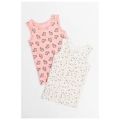 Майка Boboli 2 шт., размер 152, розовый/молочный