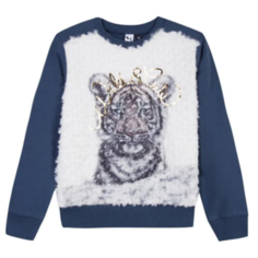 Свитшот 3Pommes размер 116, серый