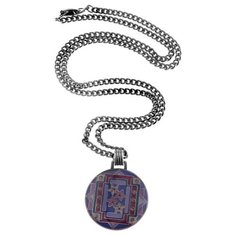 Clara Bijoux Колье Незабудки B75841 BL 65см