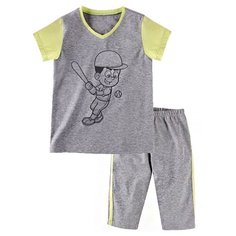 Комплект одежды Наша мама размер 98, серый