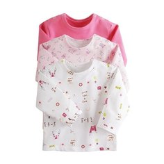 Лонгслив Наша мама размер 74, розовый/белый