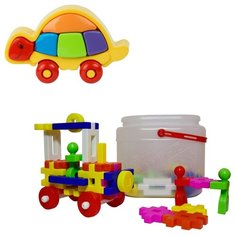 Конструктор Karolina toys Малыш-1 + Логическая черепашка 15-5877