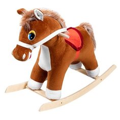 Качалка KETT-UP Добрая Лошадка KU235 коричневый/белый