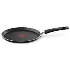 Сковорода блинная Tefal Granit 25 см, черный/серый