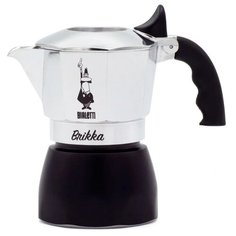 Гейзерная кофеварка Bialetti Brikka (2 чашки), черный
