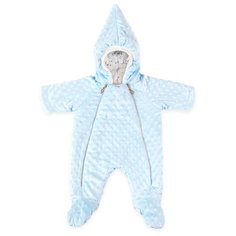 Комбинезон Сонный Гномик Горошек размер 74, голубой
