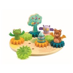 Развивающая игрушка DJECO Танцы в лесу разноцветный