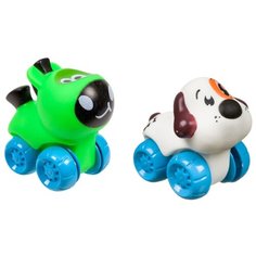 Развивающая игрушка BONDIBON Baby You Пони и собачка ВВ3421 зеленый/белый/голубой