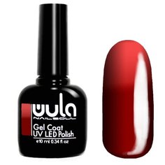 Гель-лак WULA Gel Coat Thermo, 10 мл, оттенок 428 термопереход из бордового в красный