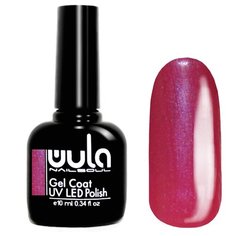 Гель-лак WULA Gel Coat, 10 мл, оттенок 307 фуксия с сиреневым шиммером