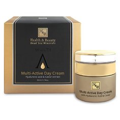 Health & Beauty Multi-Active Day Cream Мультиактивный дневной крем для лица с гиалуроновой кислотой и экстрактом икры, 50 мл
