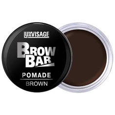 LUXVISAGE помада для бровей Brow Bar матовая 03 brown