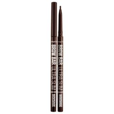 LUXVISAGE карандаш Brow Bar Ultra Slim, оттенок 304 Chocolate