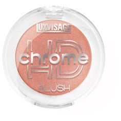 LUXVISAGE Румяна HD Chrome 104 королевский коралл