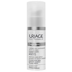 Uriage Depiderm Anti-Brown Spot Intensive Night Cream Интенсивный ночной крем для лица против пигментных пятен, 30 мл