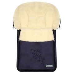 Конверт-мешок Womar Snowflake в коляску 95 см 10 гранатовый