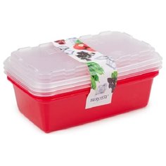 BEROSSI Набор контейнеров для заморозки "Zip" сангрия