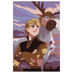 ФРЕЯ Картина по номерам "Кристофф и Свен" 20х30 см (PKZ-F1 №8)