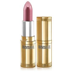 LUXVISAGE помада для губ перламутровая с глянцевым блеском, оттенок 21 лилово-коричневый с перламутром