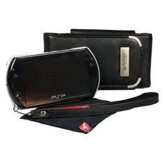 4gamers Комплект аксессуаров Carry`n`Style Kit для консоли PlayStation Portable черный