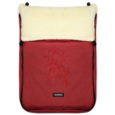 Конверт-мешок Womar Siberia в коляску 95 см 4/2 красный