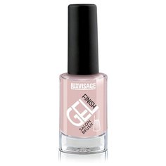 Лак LUXVISAGE Gel finish, оттенок 17 светлый бежевый нюд