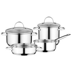 Набор посуды BergHOFF Comfort Essentials 1100248 6 пр. серебряный