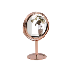 Зеркало косметическое настольное Queen fair 4437637 золотистый