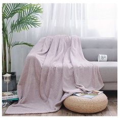 Плед Cleo Royal plush 200х220 см, светло-розовый