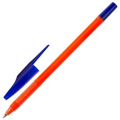 STAFF Ручка шариковая Flare, 1.0 мм (OBP101), синий цвет чернил