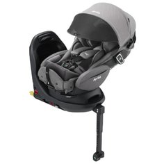 Автокресло группа 0/1 (до 18 кг) Aprica Fladea Grow Isofix 360° Safety Premium, серый