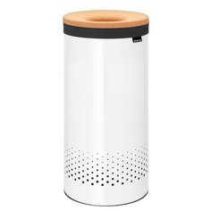 Brabantia Корзина для белья 35 л белый/оранжевый