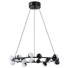 Люстра светодиодная Arte Lamp Dexter A3619SP-18BK, LED, 54 Вт