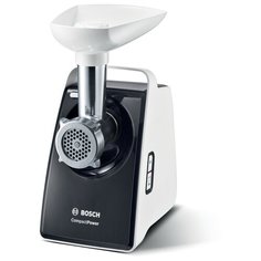 Мясорубка Bosch MFW 3X18 черный/белый