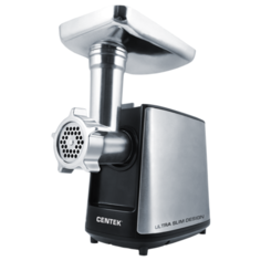 Мясорубка CENTEK CT-1617 серебристый/черный